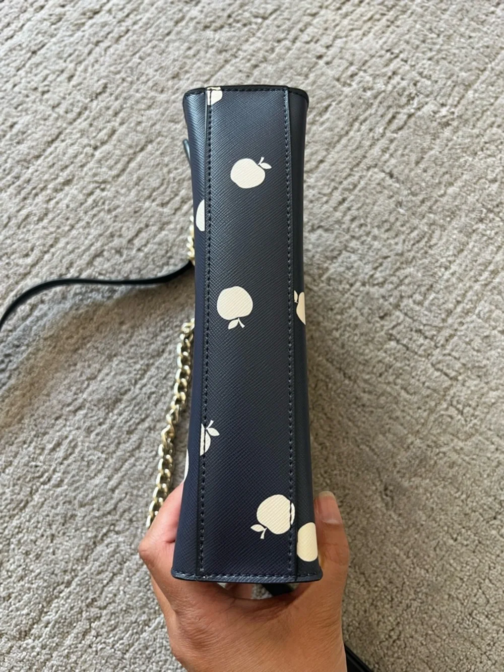 Kate Spade Carson Orchard Toss Convertible Crossbody, Apple Print - Picture 8 of 16